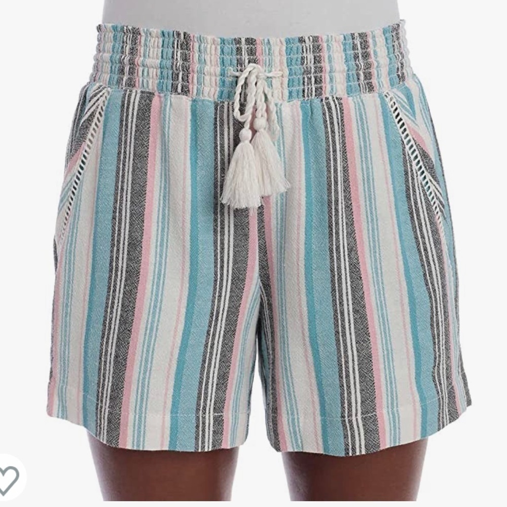 Briggs New York linen blend shorts